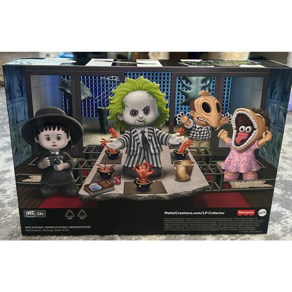 Fisher-Price Little People Collector Beetlejuice Special Edition Set (NWT) - Picture 5 of 5
